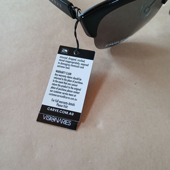 Carve Carolina Polarized Sunglasses Black CV3481 - Picture 6 of 10